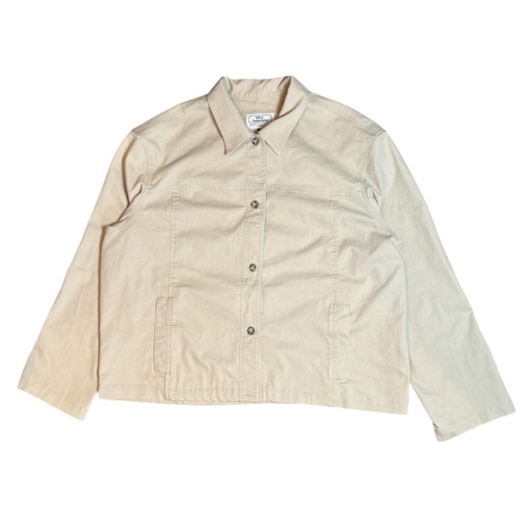 VTG Tilley Endurables Canada Jacket Women's Sz 18 Utility Outdoor Gorpcore READ - Picture 1 of 13